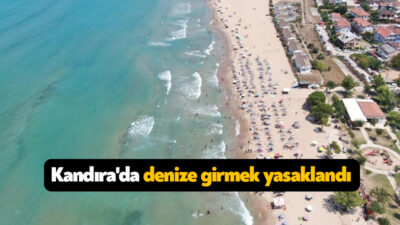 Kandıra’da olumsuz hava ve deniz koşulları nedeniyle hafta sonu denize