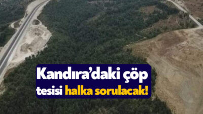 Kocaeli Büyükşehir Belediyesi’nin Kartepe’de inşa etmek istediği atık yakma tesisi
