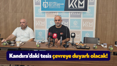 Kocaeli Büyükşehir Belediyesi Genel Sekreter Yardımcısı Gökmen Mengüç Kandıra’da Akçakese