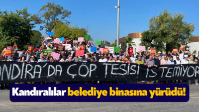 Kocaeli Büyükşehir Belediyesi’nin Kandıra’da yapmak istediği çöp tesisi için ÇED