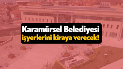 Karamürsel Belediyesi iki adet işyerini ihale yoluyla kiraya verecek. Karamürsel
