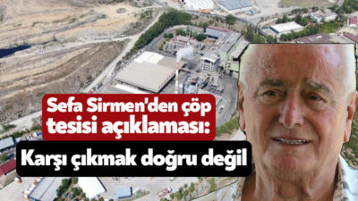 Türkiye'nin ilk atık yakma tesisini İzmit'e kuran dönemin Büyükşehir Belediye