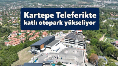 Kocaeli’nin vizyon projelerinden birisi olan Kartepe Teleferiğinin Derbent İstasyonu yanına