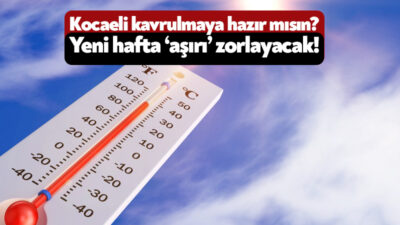 Meteoroloji Genel Müdürlüğü yeni haftada Kocaeli’nin hava tahmin raporunu açıkladı.
