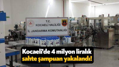 Kocaeli'nin Dilovası ilçesinde işyerine yapılan operasyonda piyasa değeri yaklaşık 4