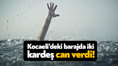 Kocaeli’de babaanneleri ile göl kenarına giden 5 ve 8 yaşındaki