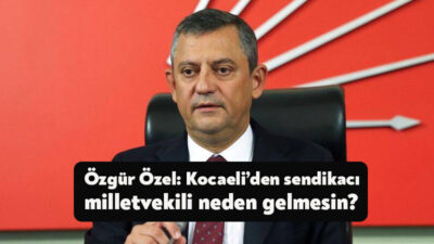 Cumhuriyet Halk Partisi Genel Başkanı Özgür Özel, değişim beklentilerine ve
