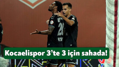 Trendyol 1. Lig’in üçüncü haftasında Kocaelispor evinde Erzumspor FK’yi konuk