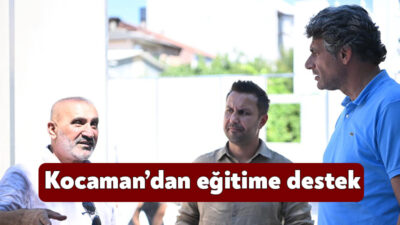 Kartepe Belediye Başkanı Av.M.Mustafa Kocaman, İstasyon Ortaokulu ek derslik binası
