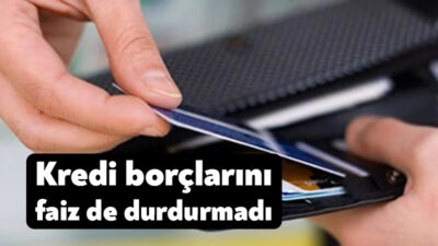 Bireysel kredi kartı borcundan dolayı yasal takibe düşen kişi sayısı