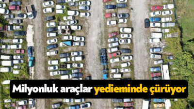 Kocaeli'de çeşitli sebeplerle bağlanan araçlar ve motosikletler yediemin otoparkını doldurdu.