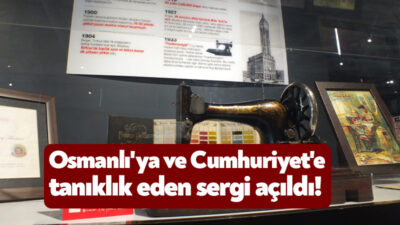 6 padişah ve bir asırlık Cumhuriyet dönemine ait eşyaların yer
