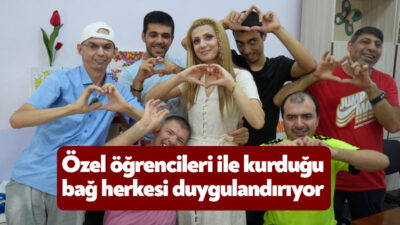 Kocaeli'nin Karamürsel ilçesinde özel bireylerin hayatlarına dokunan Zeynep Bulut, sadece