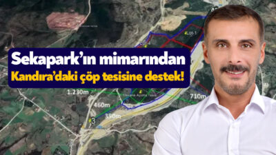 Sekapark’ın mimarı Talha Kös, Kandıra’da kurulmak istenen çöp tesisi için