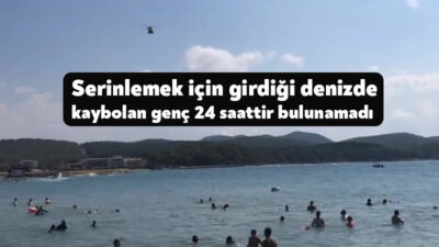 Kocaeli'nin Kandıra ilçesinde serinlemek için girdiği denizde kaybolan 17 yaşındaki