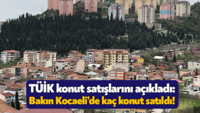 Türkiye İstatistik Kurumu Türkiye’deki konut satışı istatistiklerini açıkladı. TÜİK’in yayınladığı