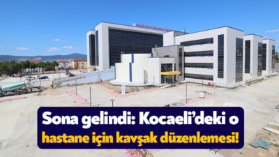 Kocaeli Büyükşehir Belediyesi, Değirmendere’de yapımı bitme noktasına gelen Gölcük Necati