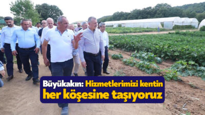Gebze'de vatandaşlarla bir araya gelen Büyükşehir Belediye Başkanı Tahir
