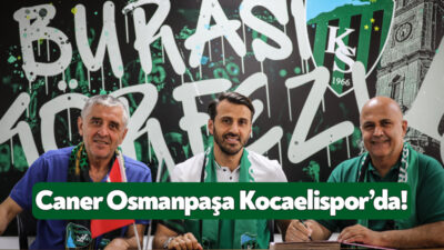 Kocaelispor, geçen sezonu Sivasspor’da geçiren Caner Osmanpaşa ile anlaşmaya vardı.