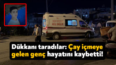 Kocaeli'nin Darıca ilçesinde bir işyerine kurşun yağdıran zanlılar, arkadaşına çay