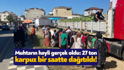 Kocaeli'nin Darıca ilçesinde Muhtar Hakan Uğurlu, seçim öncesi kurduğu hayalini