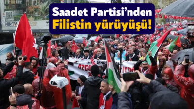 Saadet Partisi Kocaeli İl Başkanlığı 3 Ağustos Cumartesi günü Filistin’deki