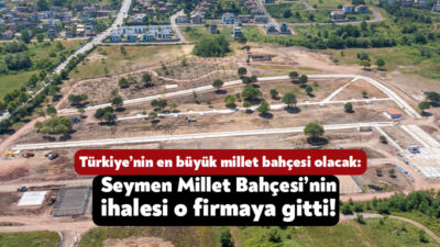 Kocaeli Büyükşehir Belediyesi, Türkiye’nin en büyük millet bahçesini Başiskele’ye inşa