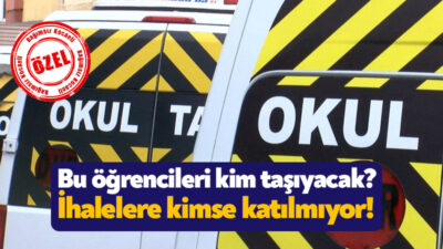 Kocaeli genelinde taşımalı öğretim gören öğrencilerin servis hizmetleri patlamak üzere.