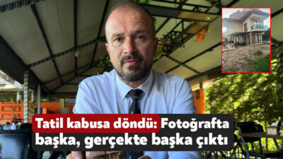 Ailesiyle birlikte Kocaeli'den Fethiye'ye giden Ali Oktay, Türkiye'nin en büyük