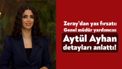 Zeray İnşaat Pazarlama Genel Müdür Yardımcısı Aytül Ayhan “Zeray GYO