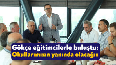 Derince Belediye Başkanı Sertif Gökçe, yeni eğitim-öğretim dönemi öncesinde Derince’deki