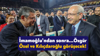 CHP’nin 7.genel başkanı Kemal Kılıçdaroğlu ile İstanbul Büyükşehir Belediye Başkanı