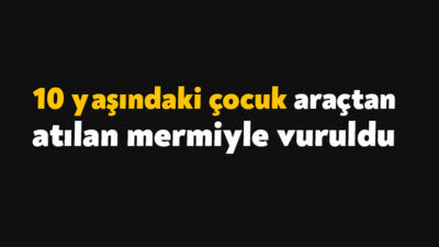 Kocaeli'nin İzmit ilçesinde akşam saatlerinde 10 yaşında olduğu öğrenilen Ç.E.
