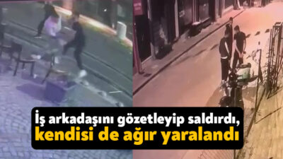 Kocaeli'nin İzmit ilçesinde bir kişi, husumetlisi olan iş arkadaşını silahlı