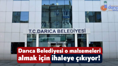 Darıca Belediyesi 2 adet klima almak için ihaleye çıkacak. Darıca