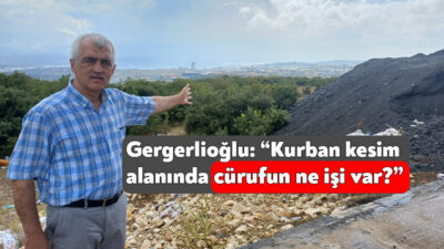 DEM Parti Kocaeli Milletvekili Ömer Faruk Gergerlioğlu Dilovası Belediyesi’ne ait