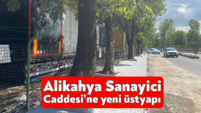 Kocaeli Büyükşehir Belediyesi, İzmit Alikahya Mahallesi Sanayici Caddesinin üstyapı yenileme