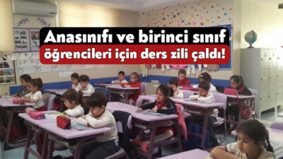 Türkiye’de üç aylık yaz tatili sona erdi, anaokulu ve 1’inci