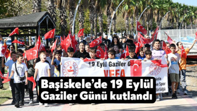 Başiskele’de kahraman gazilerimiz 19 Eylül Gaziler Günü dolayısıyla düzenlenen tören