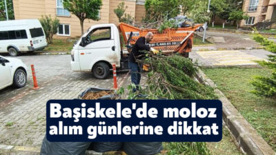 Başiskele'de yürütülen sıfır atık çalışmaları kapsamında reklam panolarına "Evinizi Yenilerken