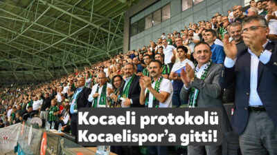 Kocaeli Valisi İlhami Aktaş ile milletvekilleri, Kocaeli Üniversitesi Rektörü, il