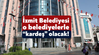 İzmit Belediyesi’nin ekim ayı meclis toplantısı 1 Ekim’de 22 gündem