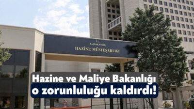 Hazine ve Maliye Bakanlığı Vergi Usul Kanunu’nda değişikliğe gitti ve