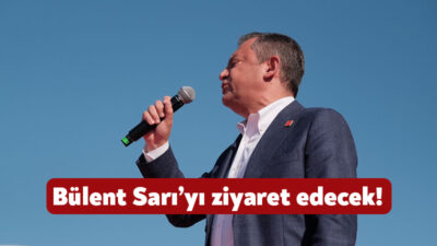 CHP Genel Başkanı Özgür Özel bugün saat 16.00’da Kocaeli’ye geliyor.