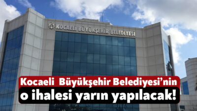 Kocaeli Büyükşehir Belediyesi 12 bin 280 adet levhanın yapımı için