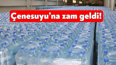 Derince Belediyesi işletmesinde olan Çenesuyu’na zam geldi. Çenesuyu’na böylece 3