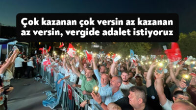 Türkiye genelinde 3 büyük miting düzenleme kararı alan Hak-İş Konfederasyonunun