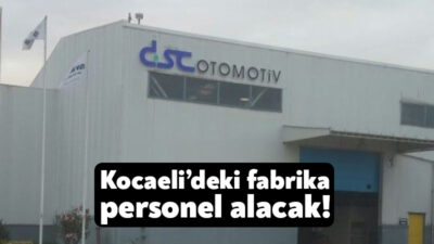 Kartepe’de faaliyetlerini sürdürmekte olan DSC Otomotiv Koltuk Sistemleri Şirketi bünyesine