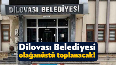 Dilovası Belediyesi Meclisi 12 Eylül Perşembe günü saat 15.00’te olağanüstü