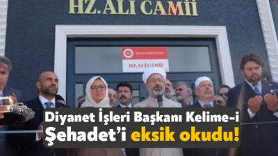 Diyanet İşleri Başkanı Prof. Dr. Ali Erbaş, Yalova’da katıldığı kuran